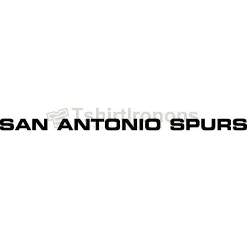 San Antonio Spurs T-shirts Iron On Transfers N1192 - Click Image to Close